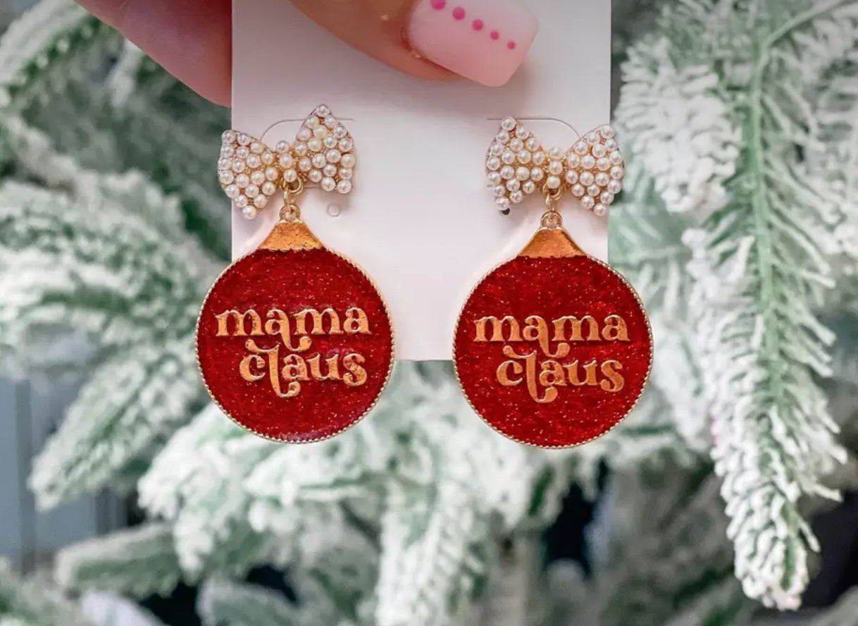 Mama Claus Dangles