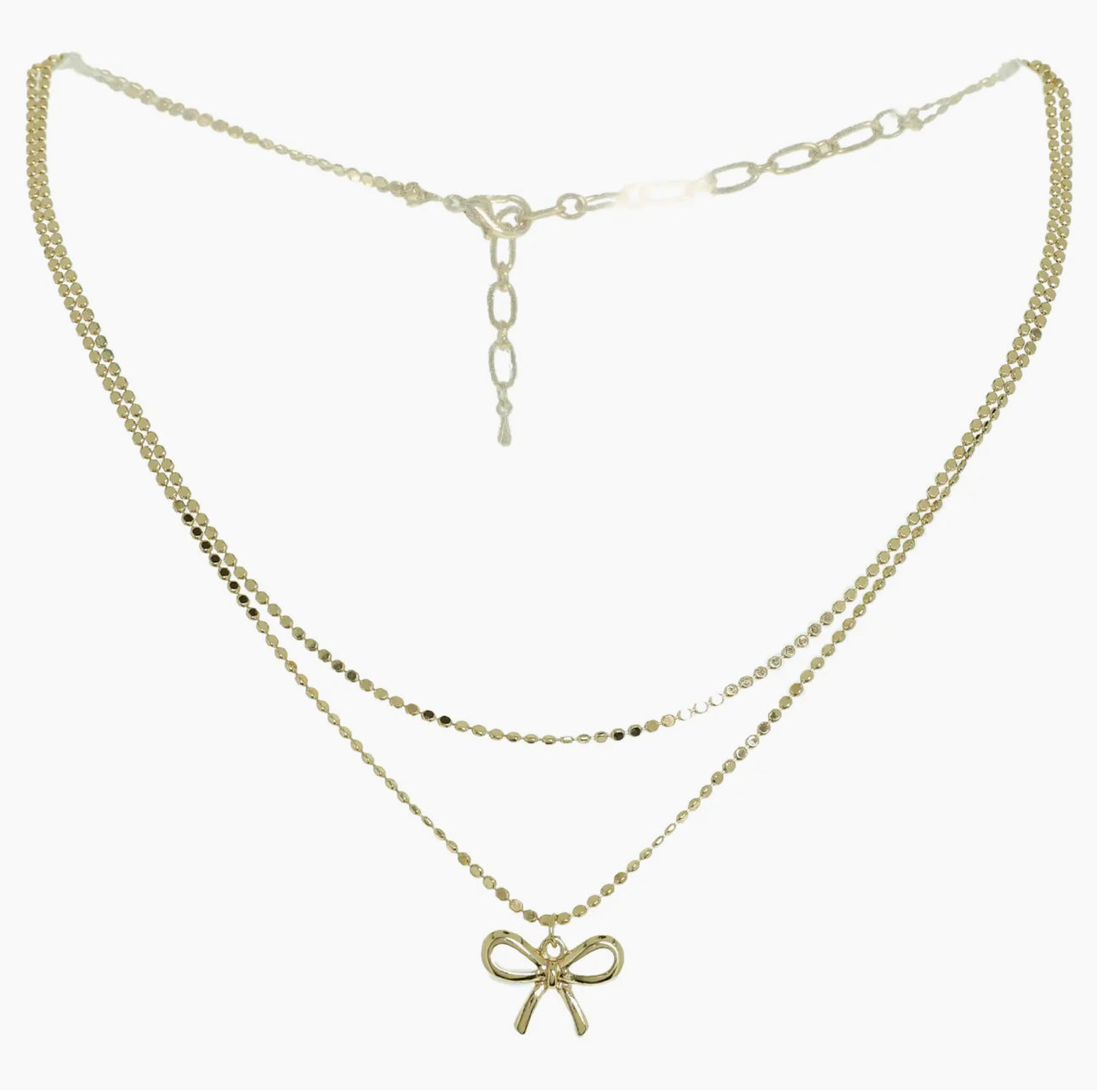 Multistrand Bowknot necklace